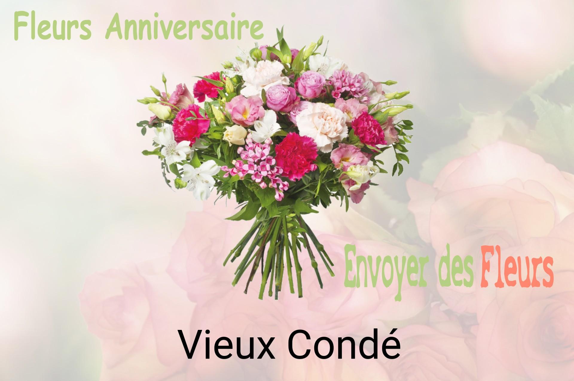 Bouquet de fleurs d’anniversaire livré à Vieux-Condé